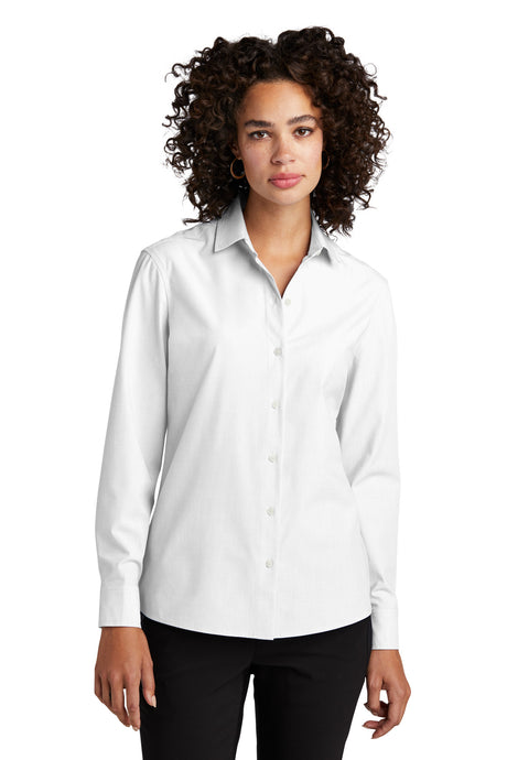 MERCER+METTLE Women's Long Sleeve Stretch Woven Shirt MM2001 MERCER+METTLE