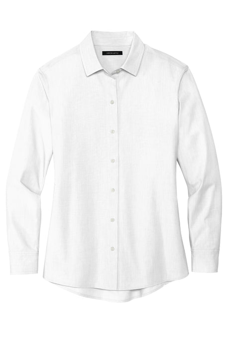MERCER+METTLE Women's Long Sleeve Stretch Woven Shirt MM2001 MERCER+METTLE