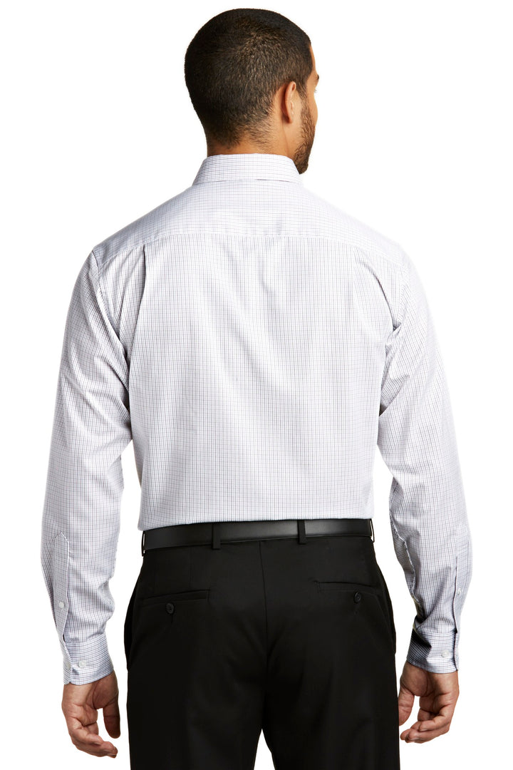 Port Authority Men's Micro Tattersall Easy Care Shirt. W643
