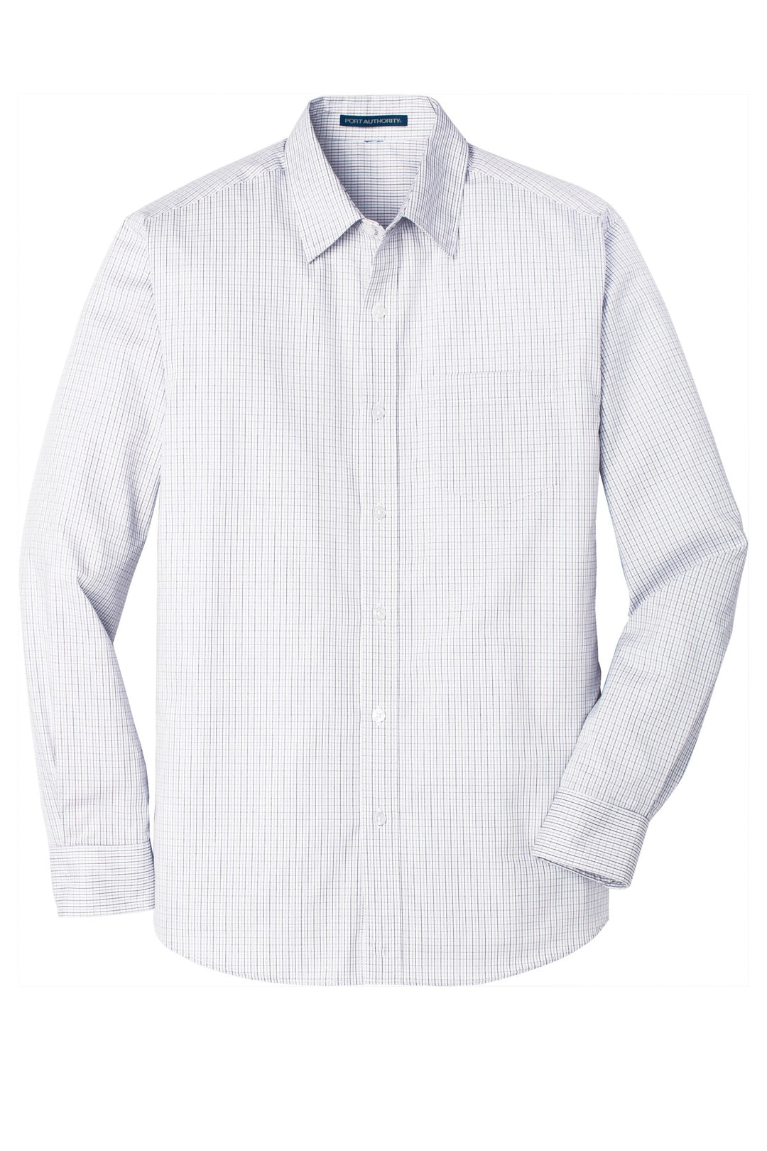 Port Authority Men's Micro Tattersall Easy Care Shirt. W643