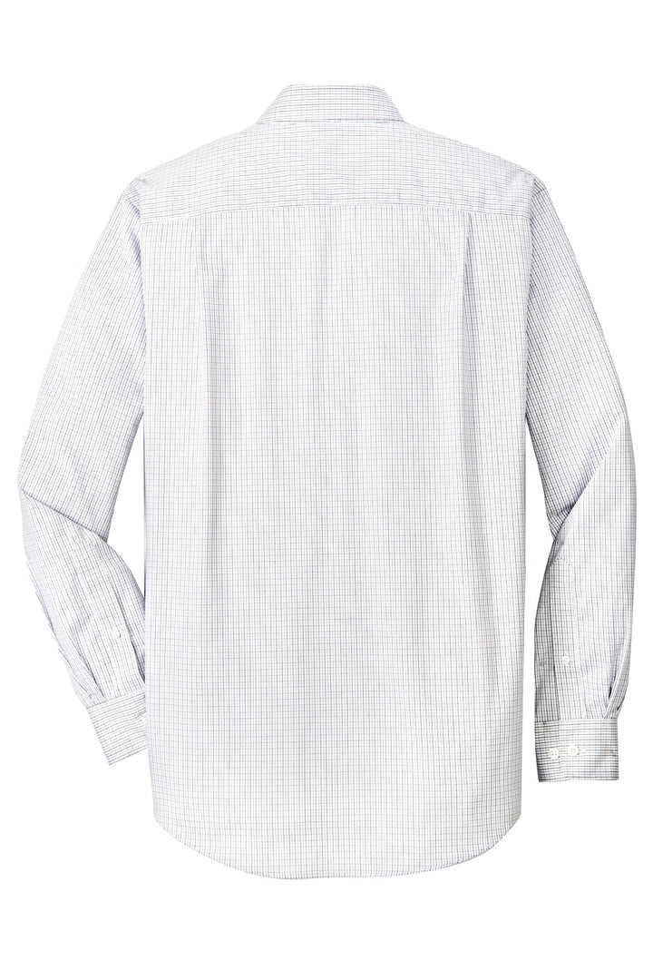 Port Authority Men's Micro Tattersall Easy Care Shirt. W643