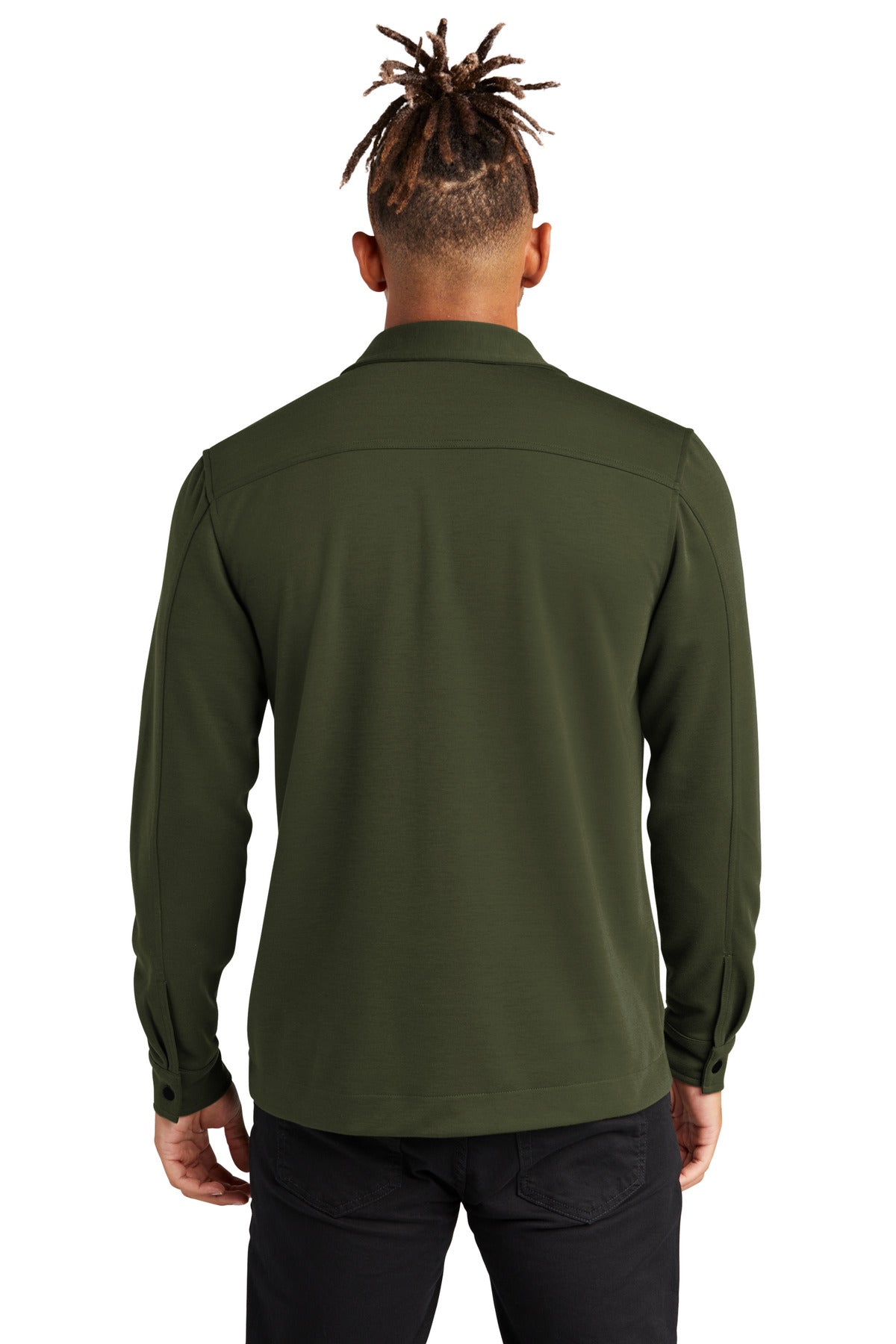 MERCER+METTLE Double-Knit Snap Front Jacket MM3004 Mercer+Mettle
