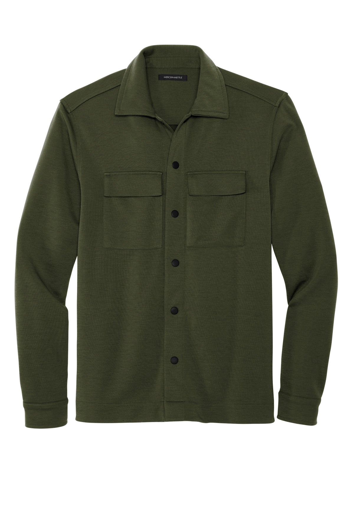 MERCER+METTLE Double-Knit Snap Front Jacket MM3004 Mercer+Mettle