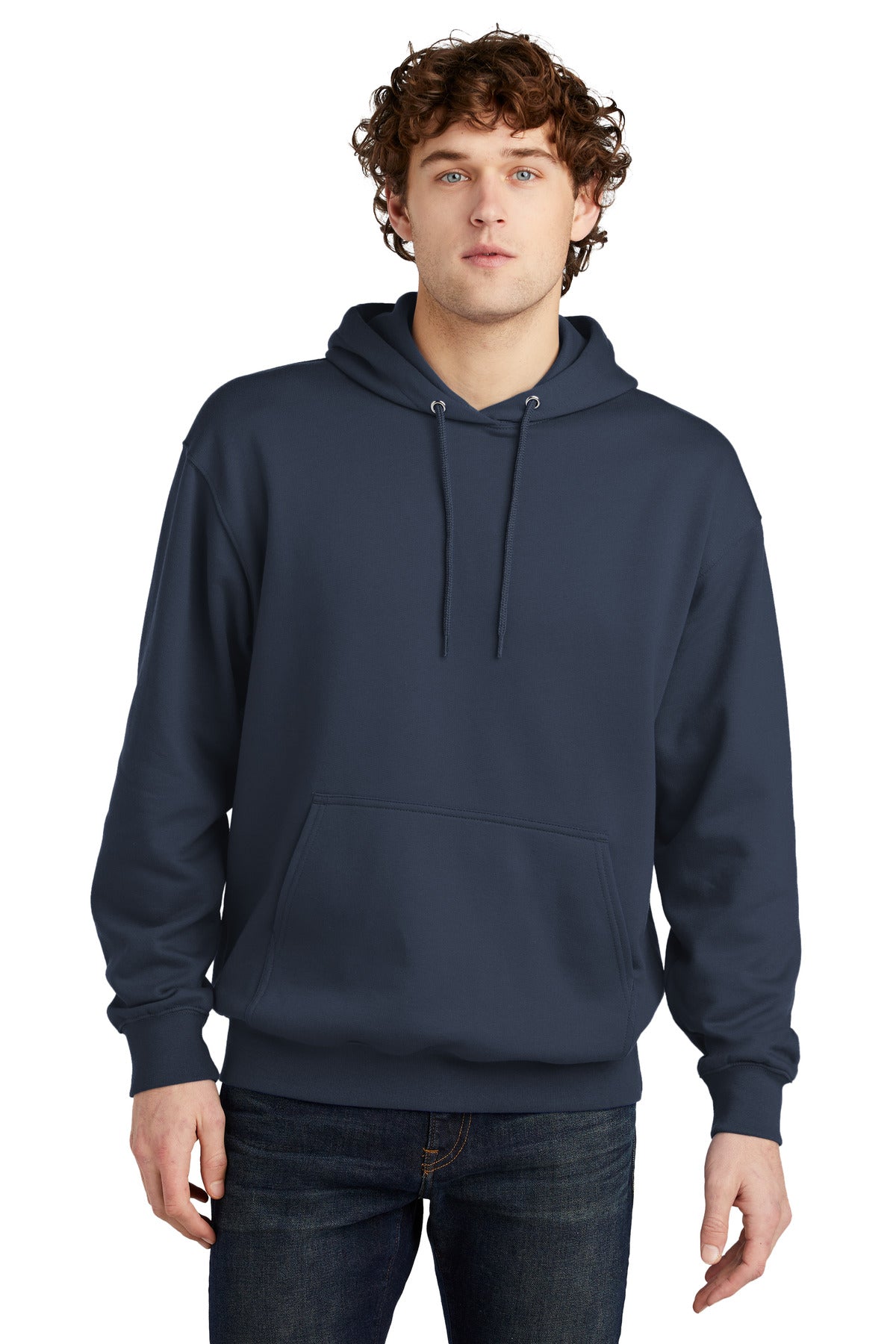 Port & Company - Men's Fleece Pullover Hooded Sweatshirt Port & Company