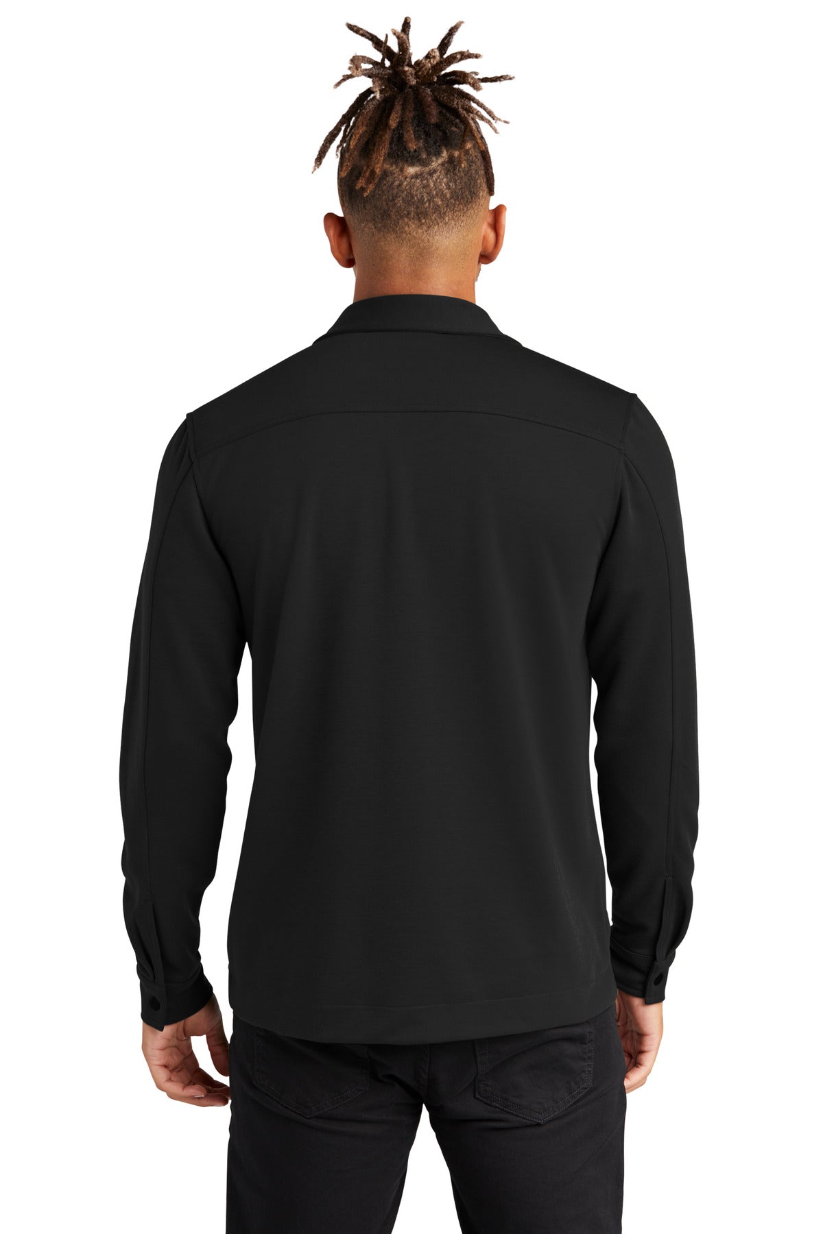 MERCER+METTLE Double-Knit Snap Front Jacket MM3004 Mercer+Mettle
