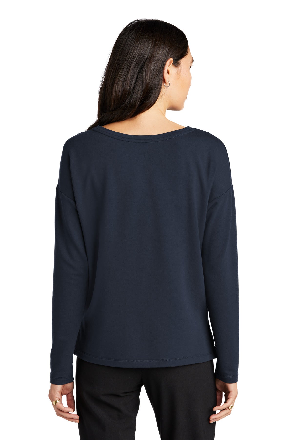 MERCER+METTLE Women's Stretch Drop Shoulder Pullover MM3013 Mercer+Mettle