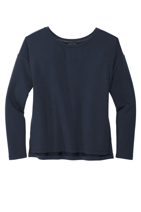 MERCER+METTLE Women's Stretch Drop Shoulder Pullover MM3013 Mercer+Mettle
