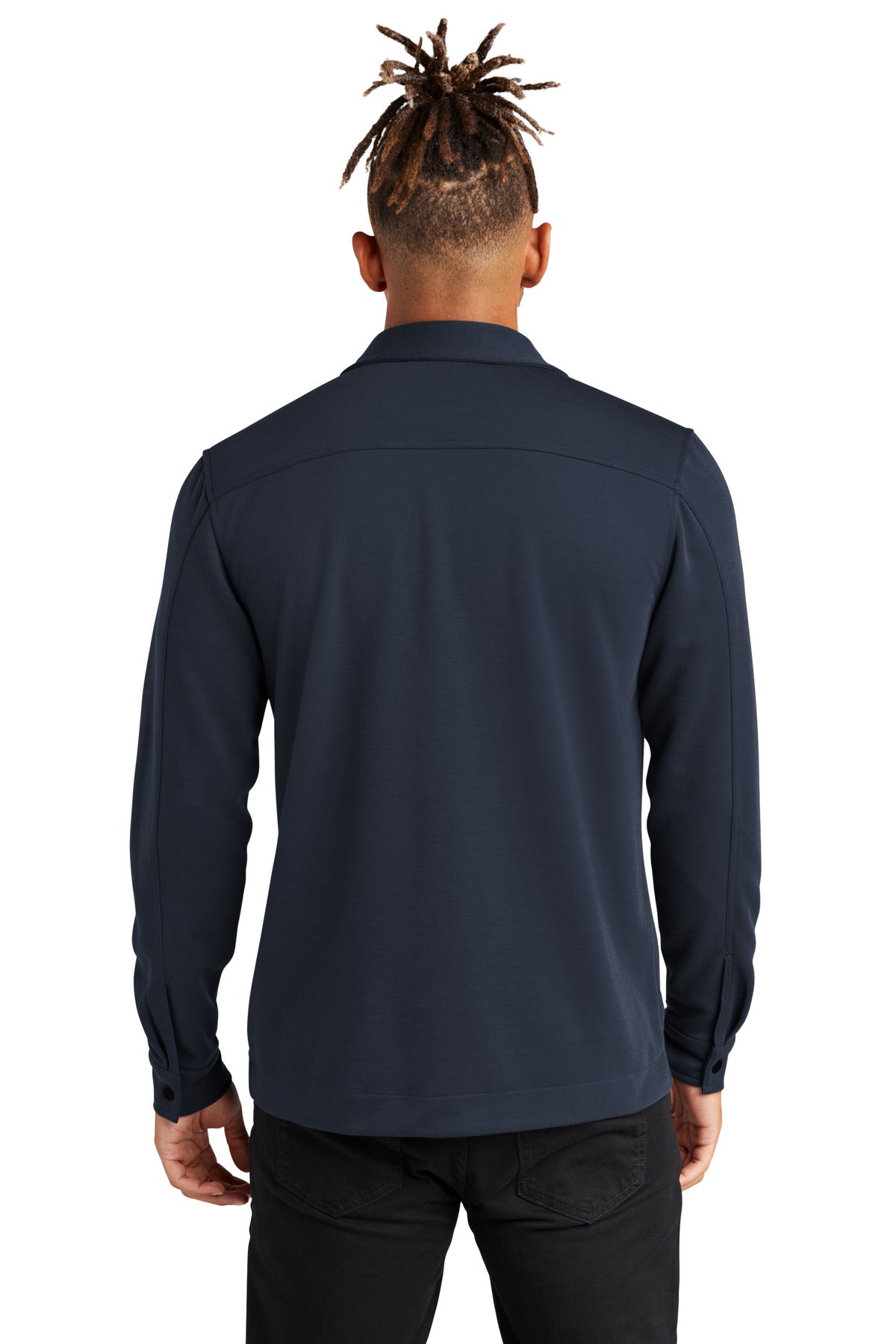 MERCER+METTLE Double-Knit Snap Front Jacket MM3004 Mercer+Mettle