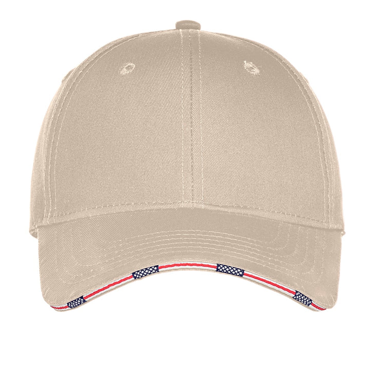 Port Authority Americana Flag Sandwich Cap