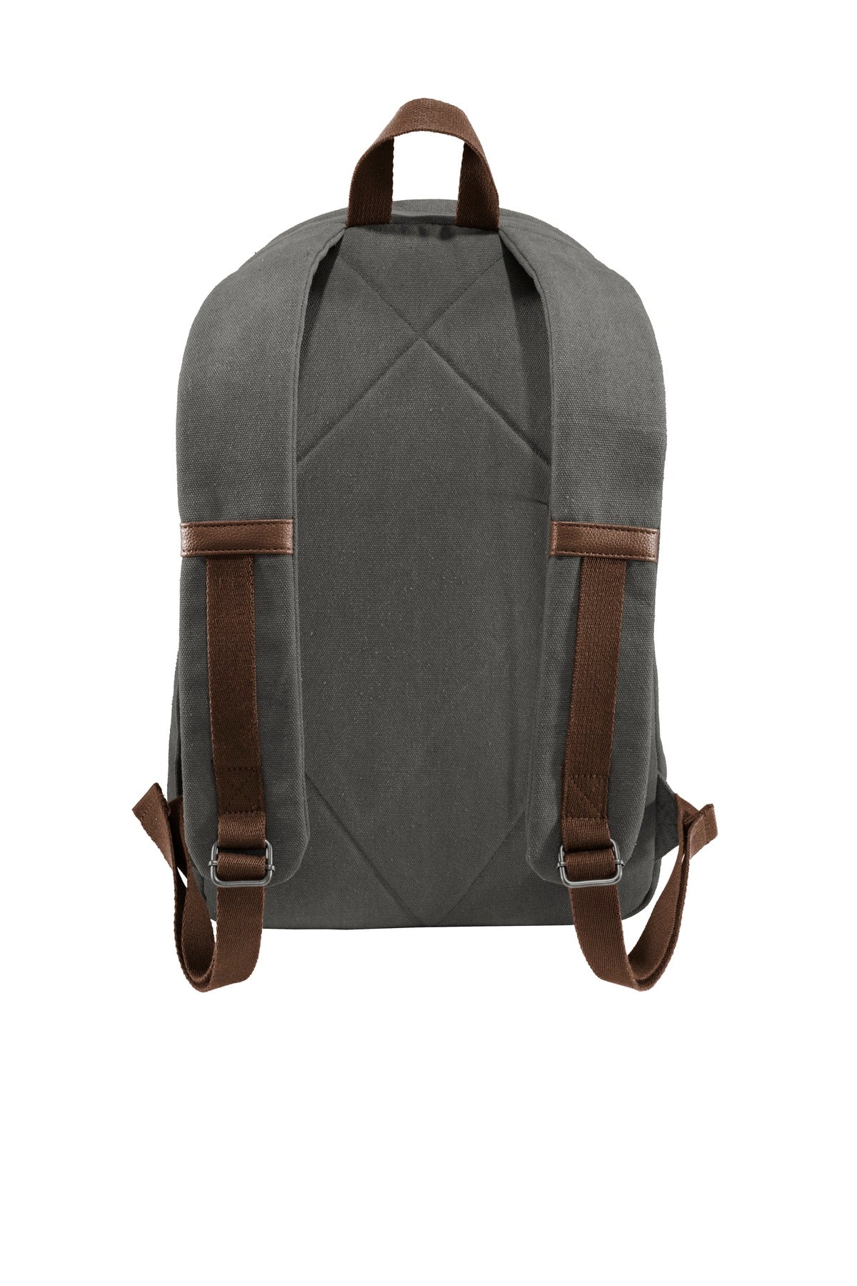 Port Authority  Cotton Canvas Backpack. BG210