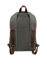 Port Authority  Cotton Canvas Backpack. BG210