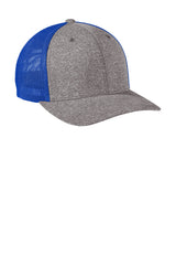 Port Authority Flexfit Melange Mesh Back Trucker Cap