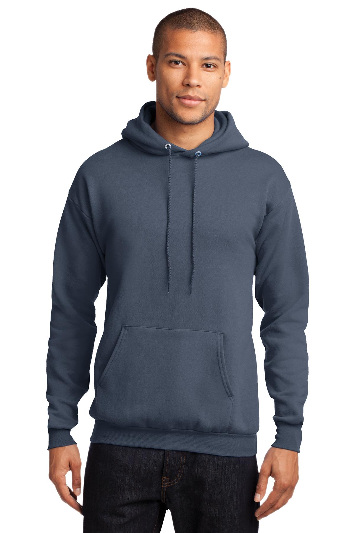Port & Company - Men's Core Fleece Pullover Hooded Sweatshirt 4 of 4 Port & Company
