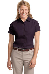 Port Authority Ladies Short Sleeve Easy Care  Shirt.  L508 3 of 3