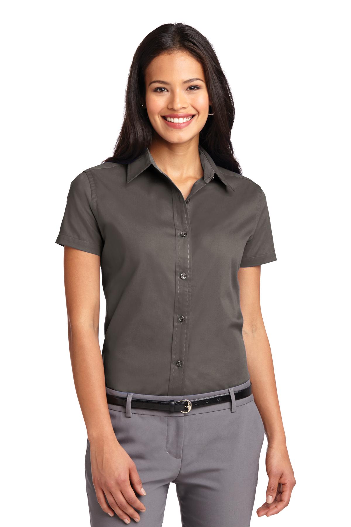 Port Authority Ladies Short Sleeve Easy Care  Shirt.  L508 3 of 3