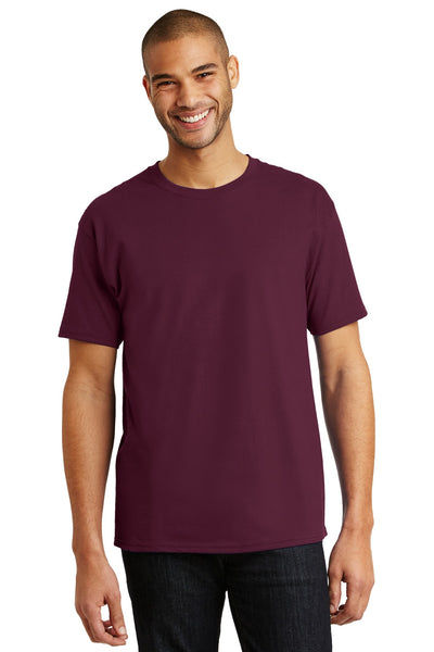 Hanes Men's Authentic 100% Cotton T-Shirt.  5250 3 of 4