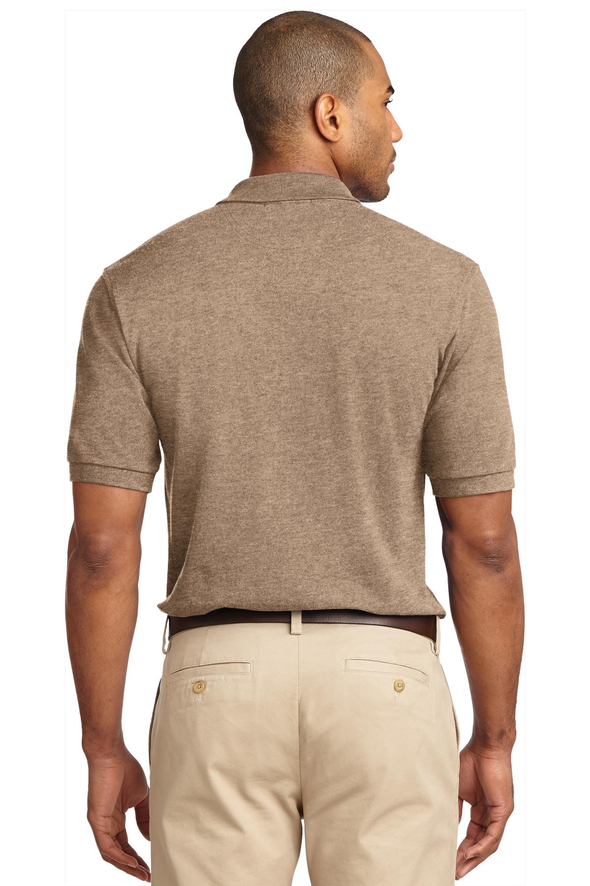 Port Authority Heavyweight Cotton Pique Polo.  K420