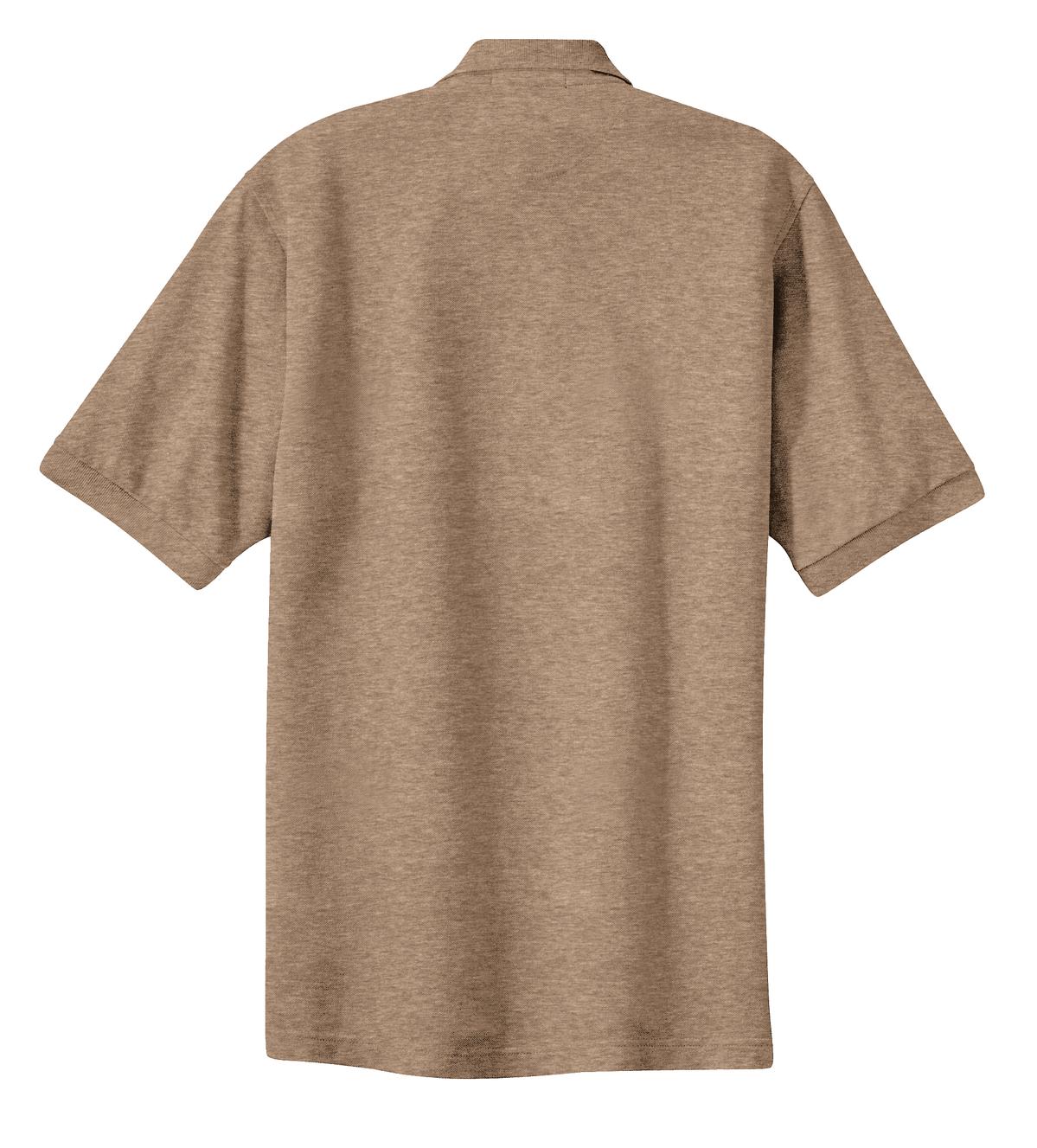 Port Authority Heavyweight Cotton Pique Polo.  K420