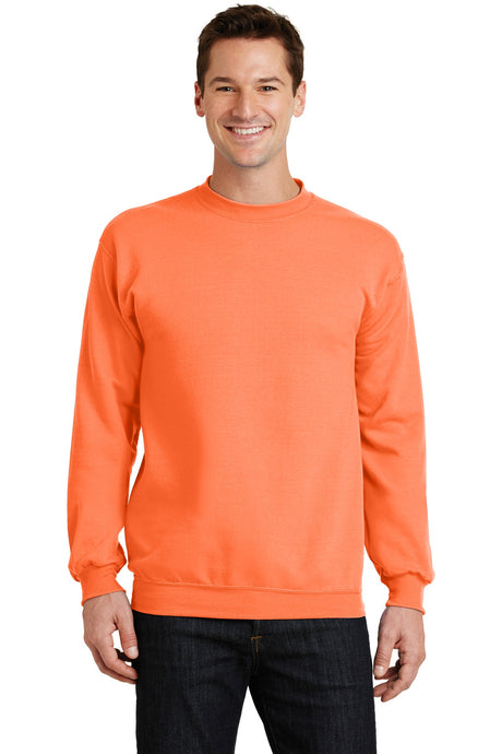 Port & Company Men's Core Fleece Crewneck Sweatshirt. PC78 1of2 Port & Company