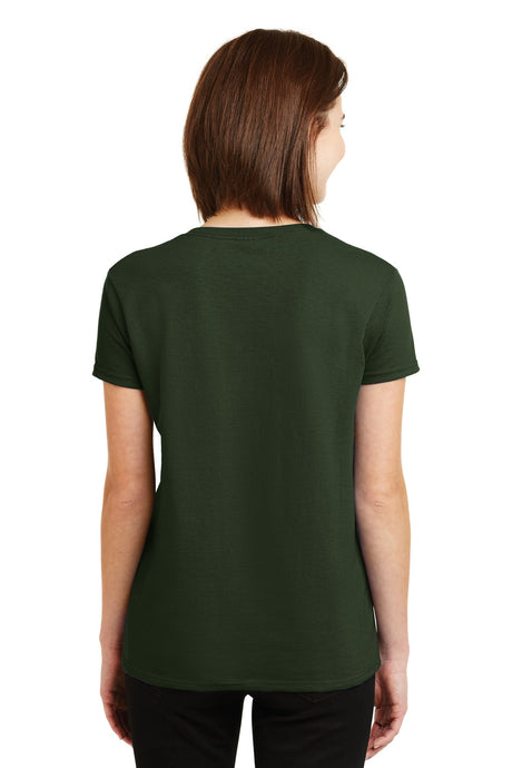 Gildan Ladies Ultra Cotton 100% Cotton T-Shirt. 2000L 2 of 2 Gildan
