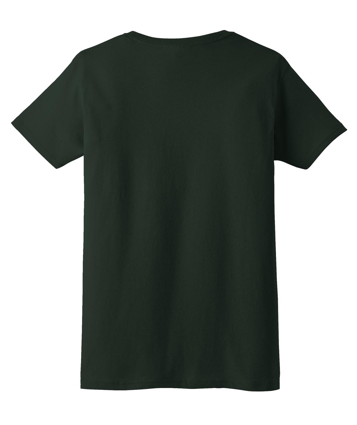Gildan Ladies Ultra Cotton 100% Cotton T-Shirt. 2000L 2 of 2 Gildan