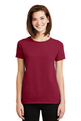 Gildan Ladies Ultra Cotton 100% Cotton T-Shirt. 2000L 2 of 2 Gildan