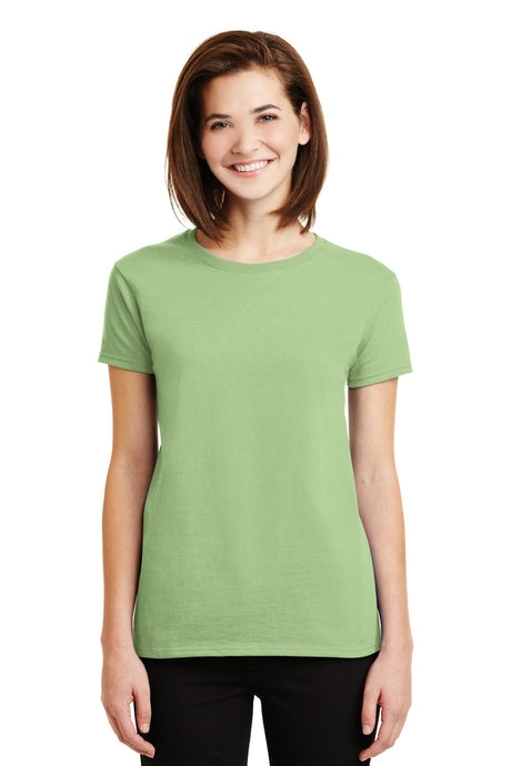 Gildan Ladies Ultra Cotton 100% Cotton T-Shirt. 2000L 2 of 2 Gildan