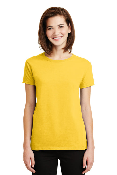 Gildan Ladies Ultra Cotton 100% Cotton T-Shirt. 2000L 2 of 2 Gildan