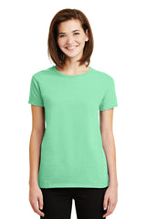 Gildan Ladies Ultra Cotton 100% Cotton T-Shirt. 2000L 2 of 2 Gildan