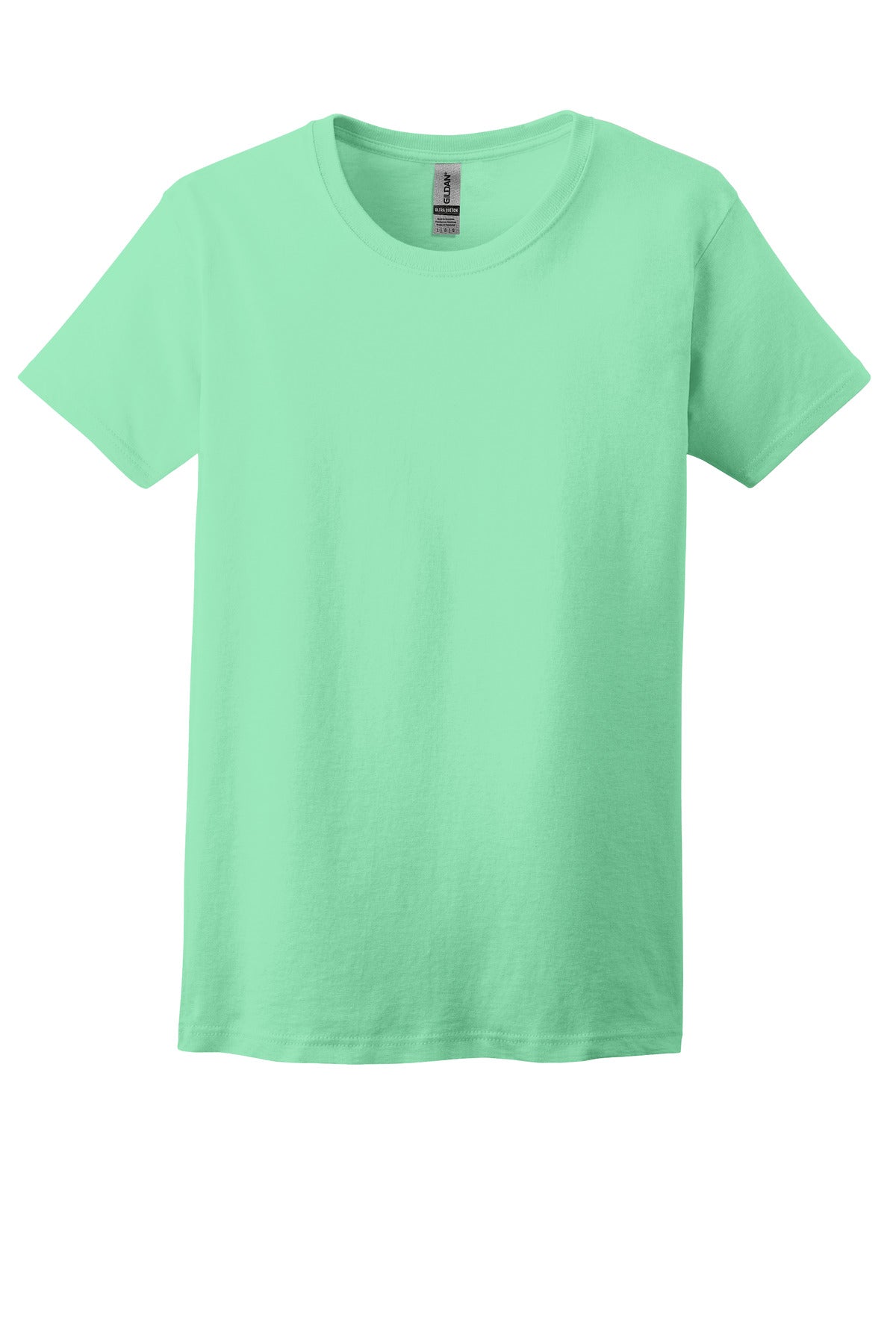 Gildan Ladies Ultra Cotton 100% Cotton T-Shirt. 2000L 2 of 2 Gildan