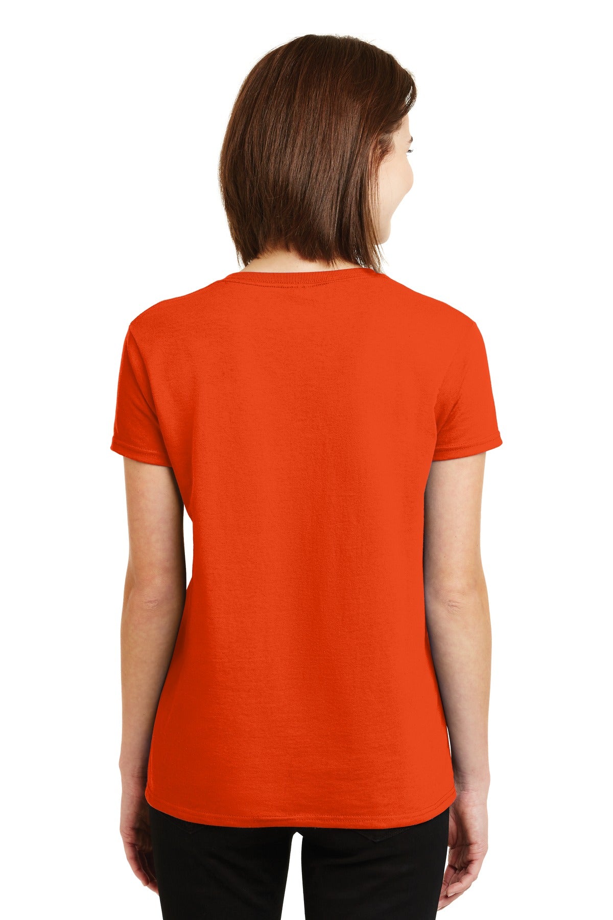 Gildan Ladies Ultra Cotton 100% Cotton T-Shirt. 2000L 2 of 2 Gildan