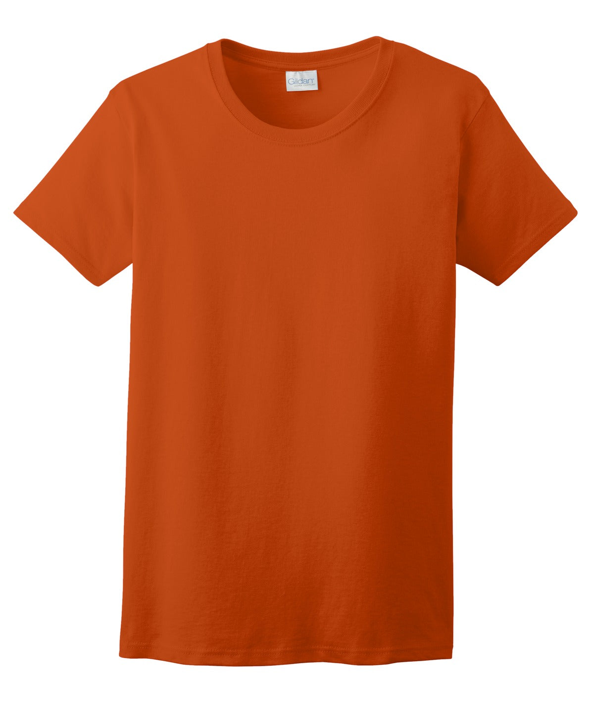 Gildan Ladies Ultra Cotton 100% Cotton T-Shirt. 2000L 2 of 2 Gildan