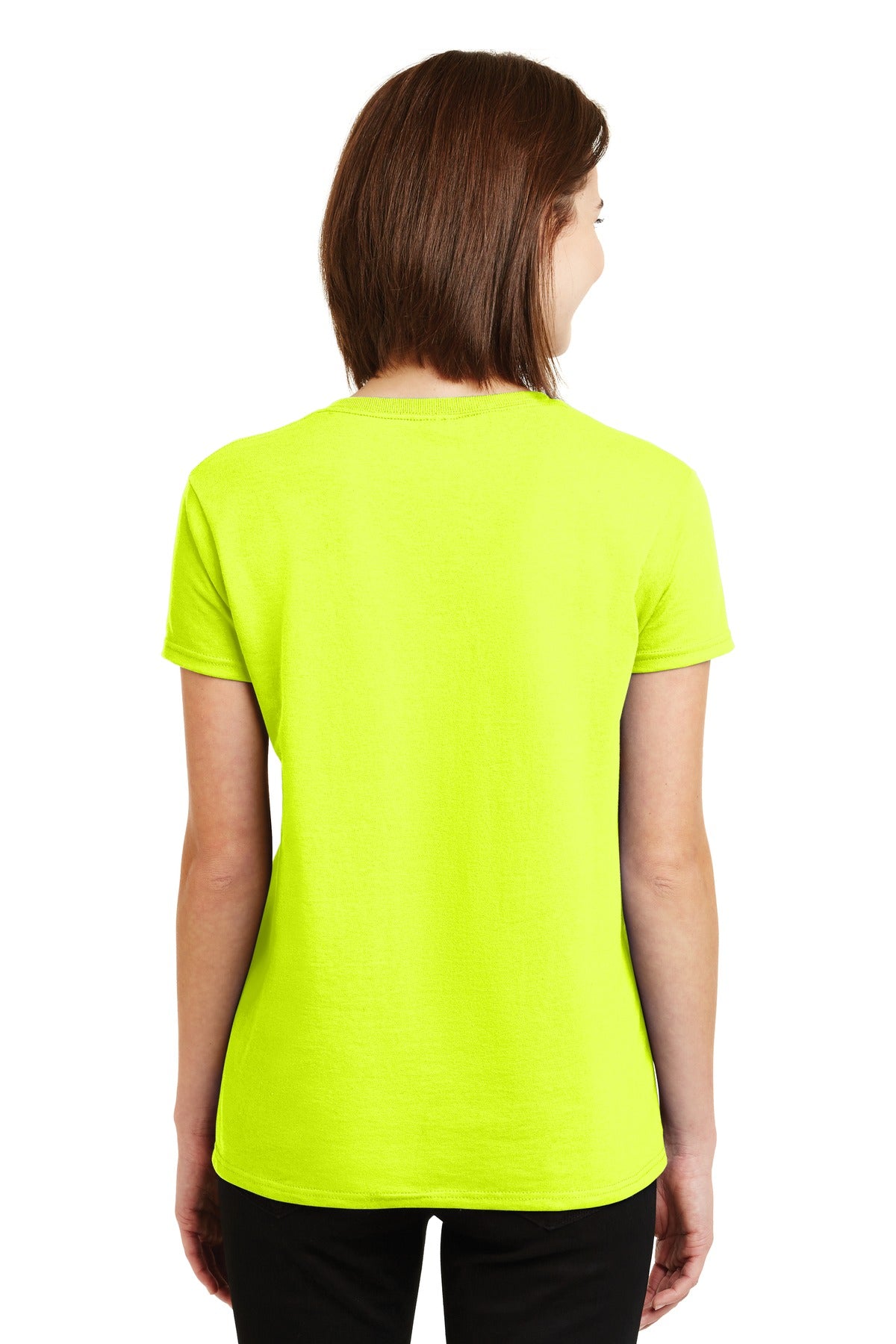 Gildan Ladies Ultra Cotton 100% Cotton T-Shirt. 2000L 2 of 2 Gildan