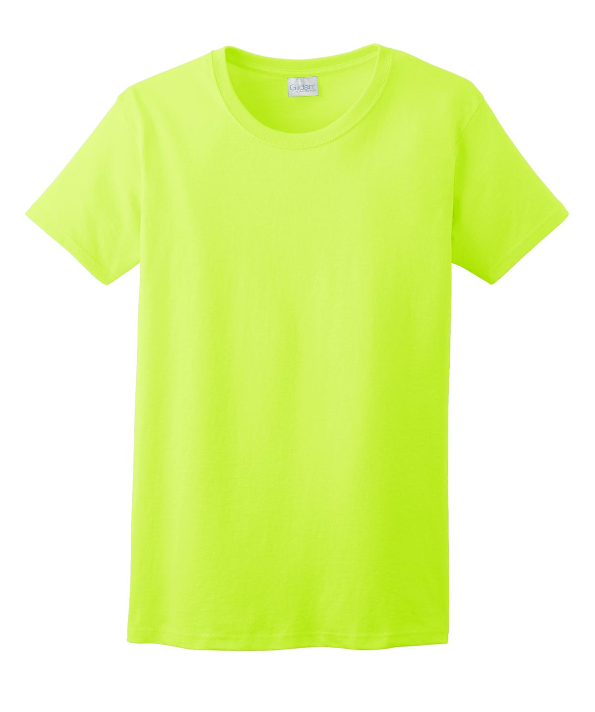 Gildan Ladies Ultra Cotton 100% Cotton T-Shirt. 2000L 2 of 2 Gildan