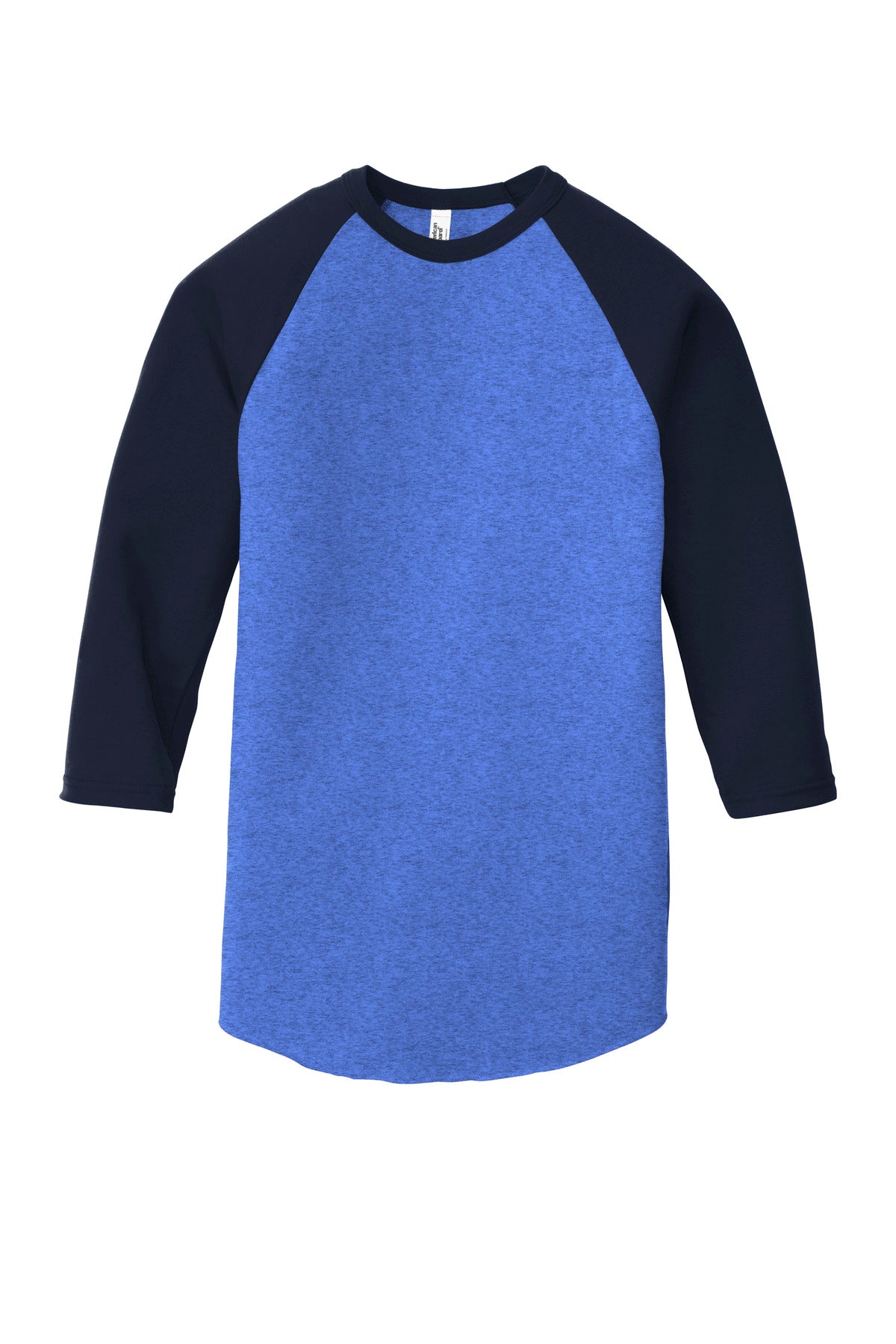 American Apparel Men's Poly-Cotton 3/4-Sleeve Raglan T-Shirt American Apparel