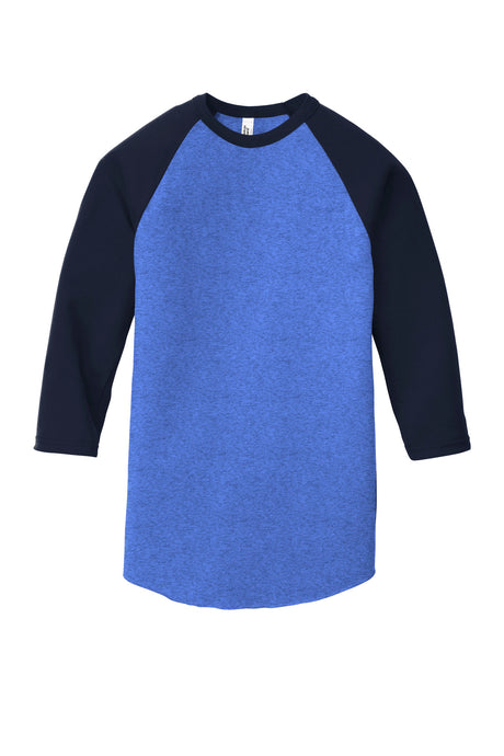 American Apparel Men's Poly-Cotton 3/4-Sleeve Raglan T-Shirt American Apparel