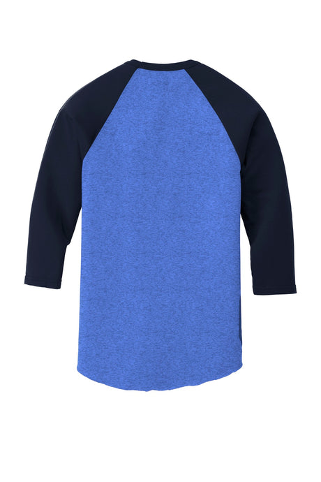 American Apparel Men's Poly-Cotton 3/4-Sleeve Raglan T-Shirt American Apparel