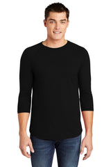 American Apparel Men's Poly-Cotton 3/4-Sleeve Raglan T-Shirt American Apparel
