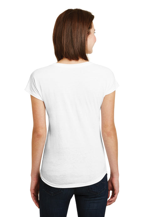 Anvil Women's Tri-Blend V-Neck Tee. 6750VL Anvil