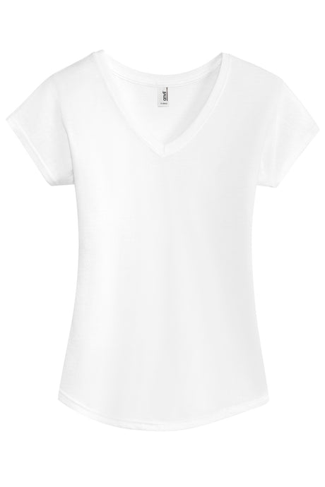Anvil Women's Tri-Blend V-Neck Tee. 6750VL Anvil