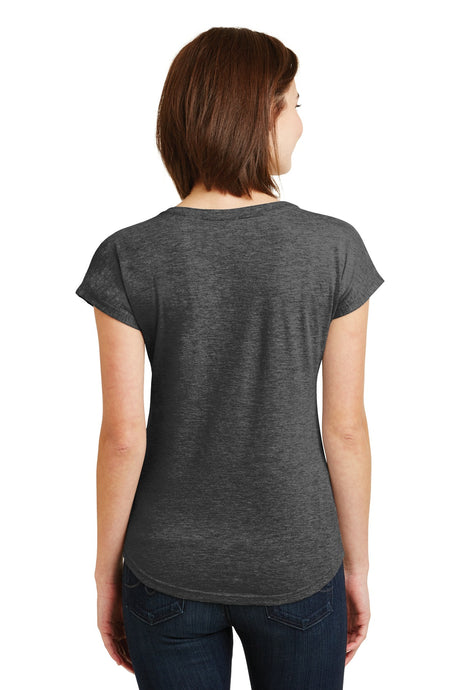 Anvil Women's Tri-Blend V-Neck Tee. 6750VL Anvil