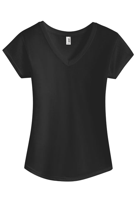 Anvil Women's Tri-Blend V-Neck Tee. 6750VL Anvil