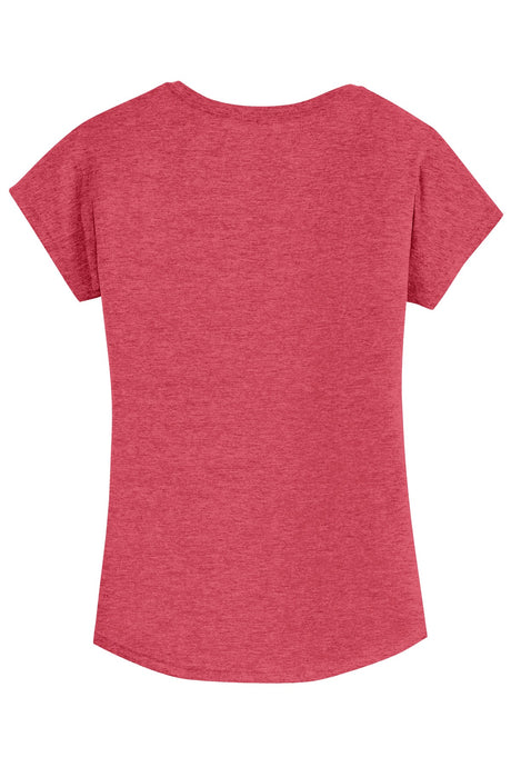 Anvil Women's Tri-Blend V-Neck Tee. 6750VL Anvil