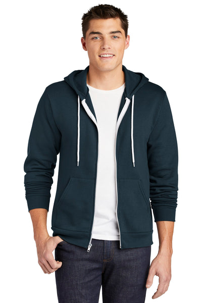 American Apparel Men's USA Collection Flex Fleece Zip Hoodie