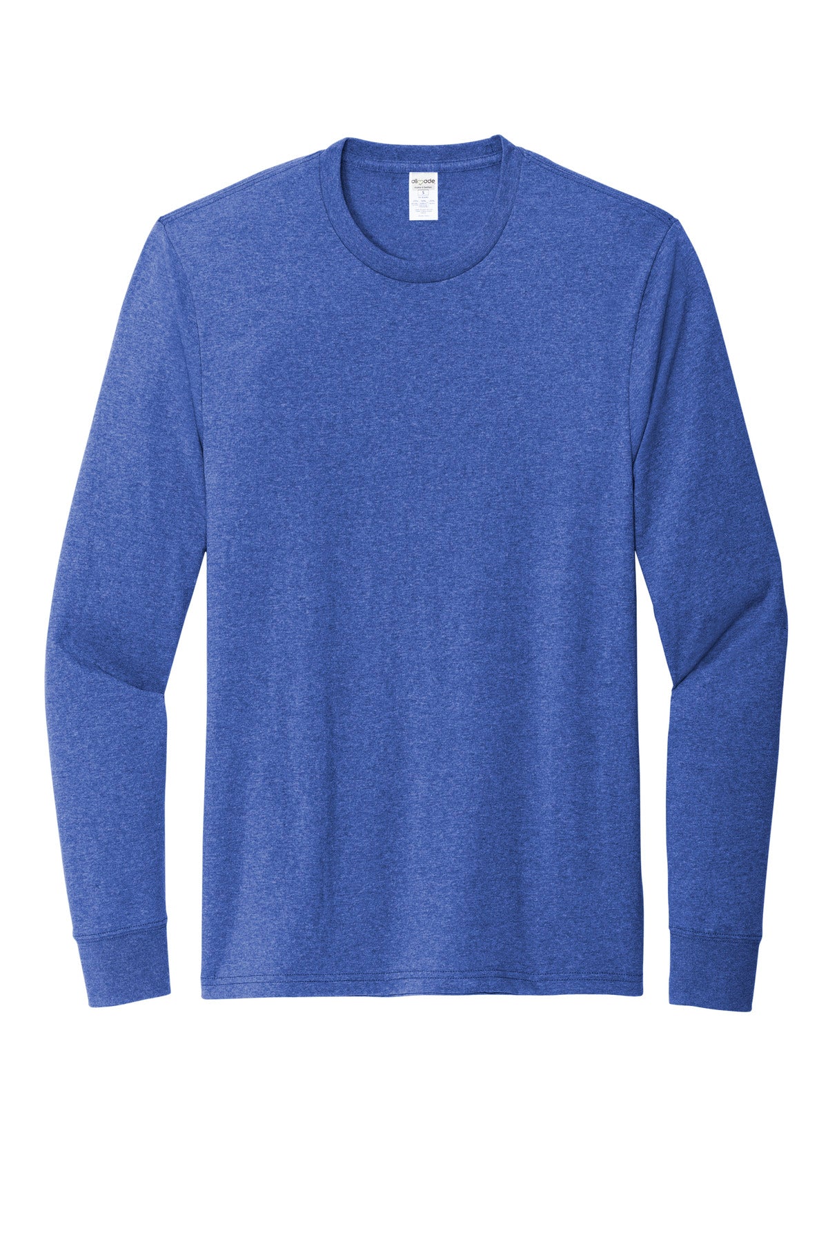 Allmade Unisex Long Sleeve Recycled Blend Tee. AL6204 AllMade