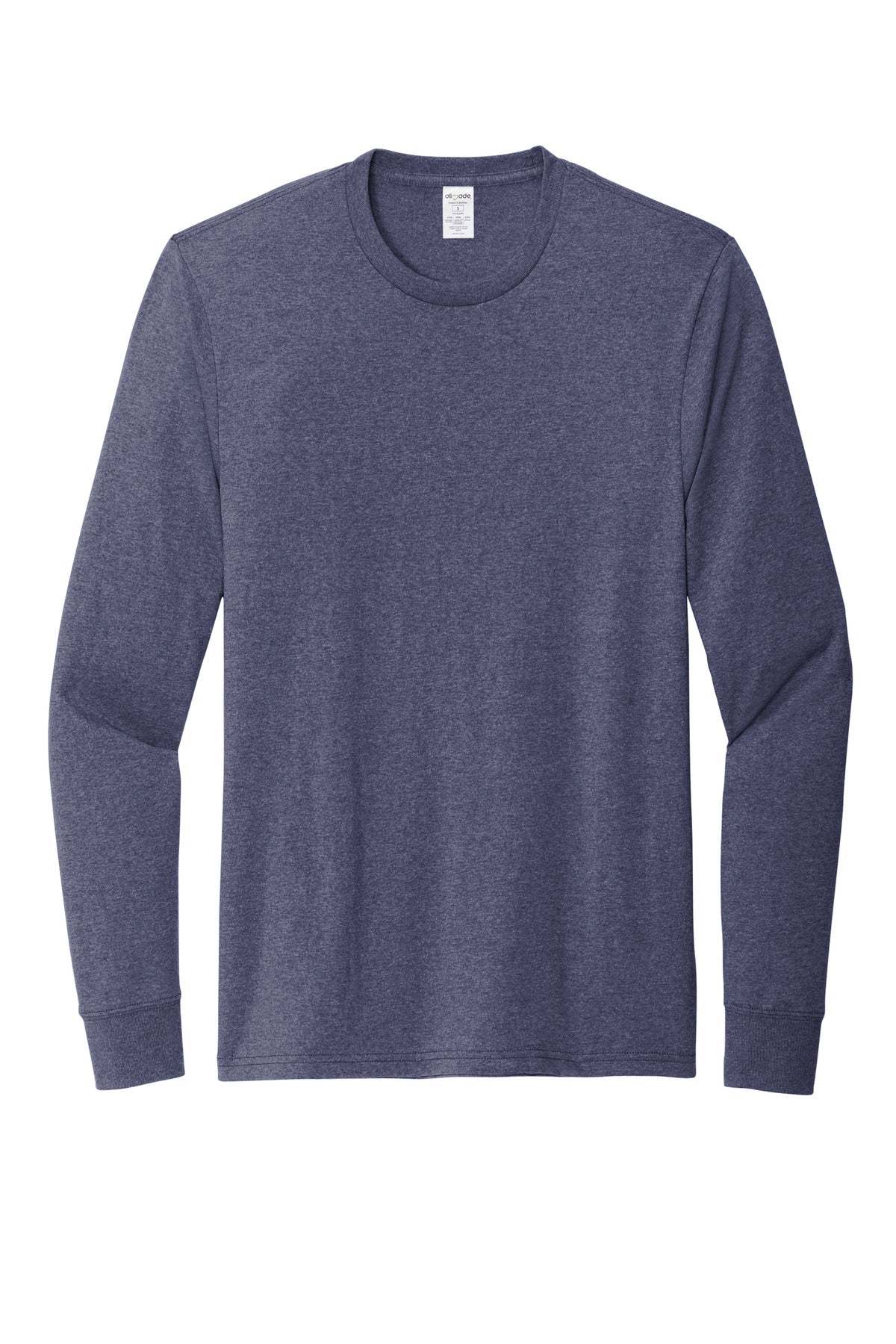Allmade Unisex Long Sleeve Recycled Blend Tee. AL6204 AllMade