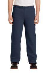Gildan Youth Heavy BlendOpen Bottom Sweatpants Gildan