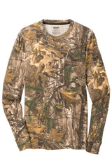 Russell Outdoors Men's Realtree Long Sleeve Explorer 100% Cotton T-Shirt with Pocket S020R Russell Outdoors