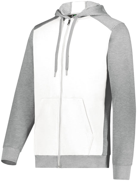 Augusta Men's Three-Season Fleece Full Zip Hoodie Augusta