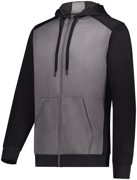 Augusta Men's Three-Season Fleece Full Zip Hoodie Augusta